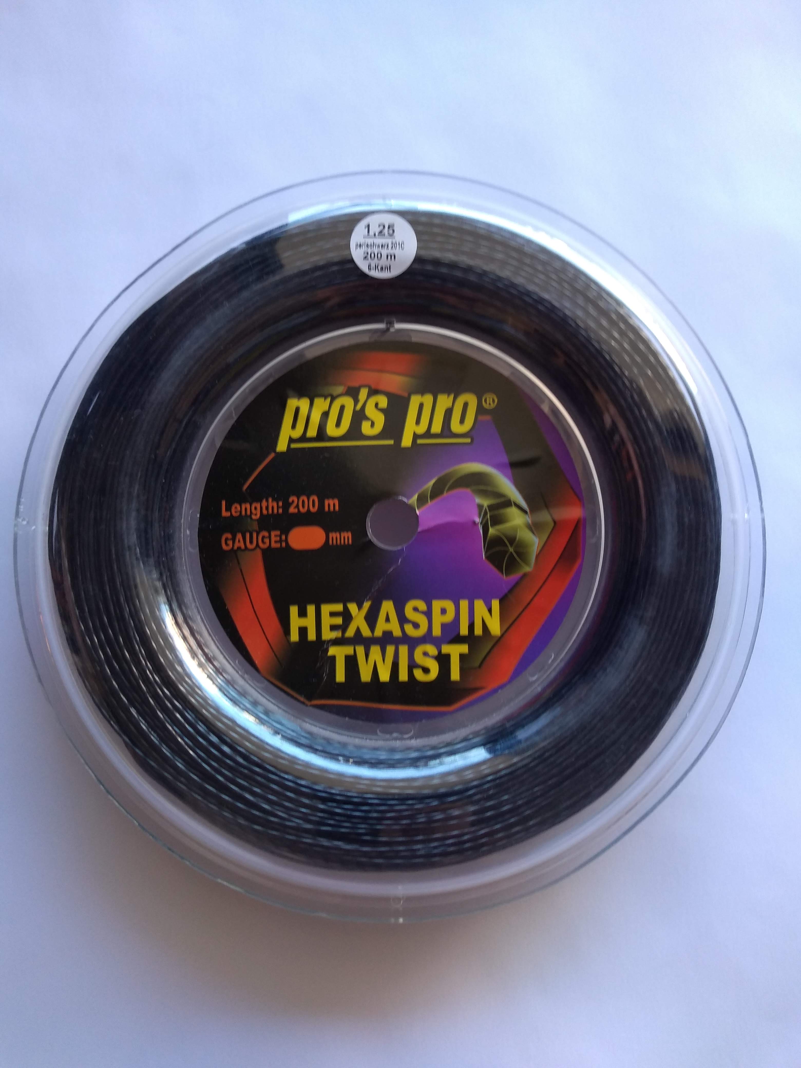 Pro's Pro HexaSpin Twist 1.25mm – Jogue Tennis